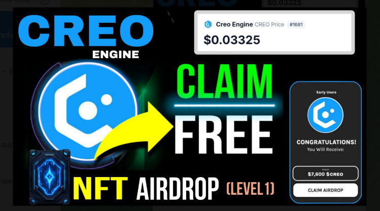 Creo Engine Airdrop Complete Guide in Easy Steps